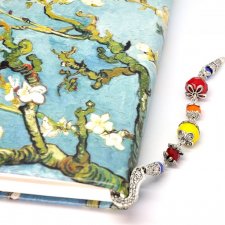 Zakładka do książki hand made bali wielokolorowa