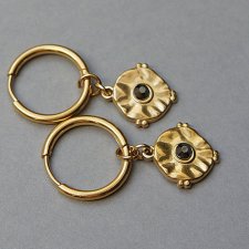 Alloys Collection Coins /black/ - kolczyki