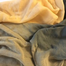 Donna by Mario  CONTI duża 145 x 145 chusta 100 % bawełna - delikatna zwiewna mgiełka dwukolorowa