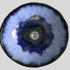 Ceramiczna umywalka "Wzburzone morze II"
