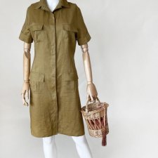 Sukienka safari 100% ramia