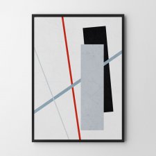 Plakat geometria linie - format 40x50 cm