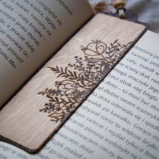 Drewniana zakładka do książki