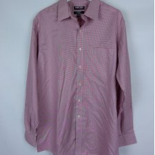 Kirkland koszula bawełna pepitka / 43 - 17 XL