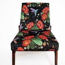 Fotel vintage Celia, Kolibry.
