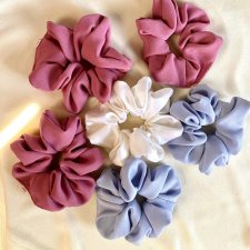 Scrunchie do włosów na panieński CANDY - dodatki ślubne