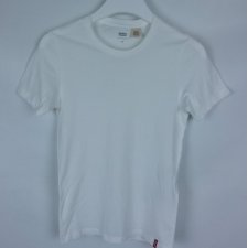 Levis biały t-shirt bawełna / XXS