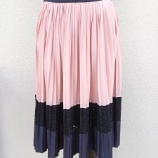 ZARA BASIC - PLISOWANA SPÓDNICA R