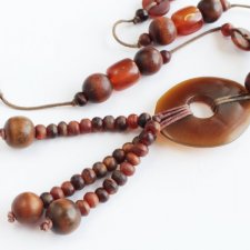 Efektowny naszyjnik vintage Oasis