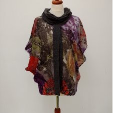 PASSPORT* wełniany lekki sweter - kamizela L-XXL