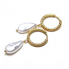 Pearls /white/ perły vol. 17 - kolczyki