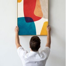 Plakat kolorowa Abstrakcja v2 40x50 cm