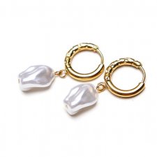 Pearls /white/ perły vol. 15 - kolczyki