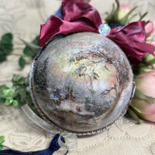 Bombka, bombki choinkowe, ręcznie robione
