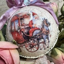 Bombka, bombki choinkowe, ręcznie robione
