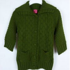 George zielony sweter kieszonki akryl 12 / 40