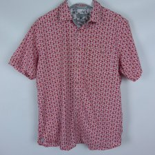 TED BAKER koszula męska kr. rękawy bawełna / 5- XL