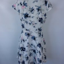 Blue Vanilla sukienka mini kwiaty 12 / M