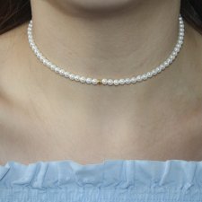 Naszyjnik PERŁY CHOKER 925