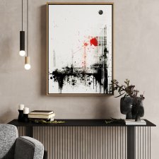 Plakat abstrakcja minimalistyczna 40x50 cm