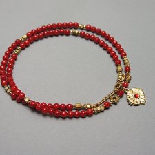 Koral naturalny vol. 2 /choker/ - Szlachetna kolekcja