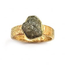 OKAZAŁY DIAMENT W ZŁOCIE 585