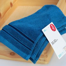 Ręcznik do rąk Actuel, 30 x 50 cm, bawełna, niebieski