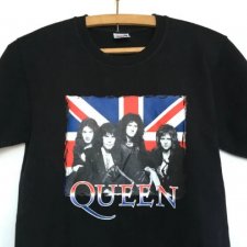 Oficjalna koszulka Queen 2008 | Rzadka koszulka zespołu Queen | Vintage T-shirt zespołu |