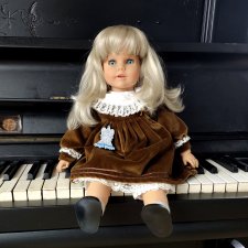 Kolekcjonerska Lalka Engel Puppe Doll