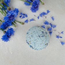 Kula do kąpieli Balance Mood - bergamota, yuzu & kwiaty bławatka - olej konopny