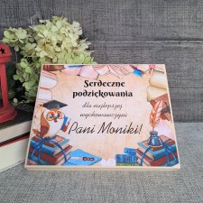 Podziękowanie Dzień Nauczyciela, Pudełko Merci