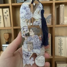 Zakładka do książki l handmade bookmark created with love