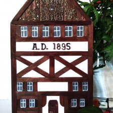 Podpórka do książek - A.D. 1895. Dekoracja, prezent.