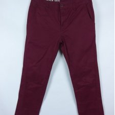 Goodsouls spodnie chinosy bawełna bordo / 32S
