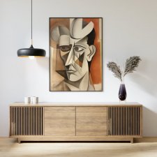 Plakat Człowiek z blizną Scarface - format 40x50 cm