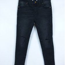 Denim Co skinny jeans spodnie dżins dziury / M