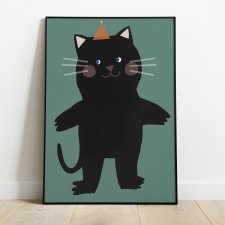 Plakat 30 x 40 cm cm Baby cat