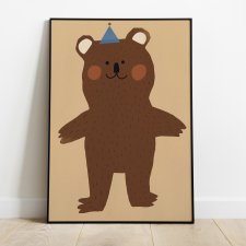 Plakat 30 x 40 cm cm Baby bear
