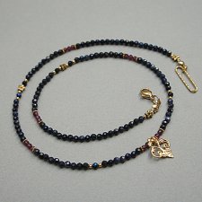 Szafiry /choker/ vol. 5 - naszyjnik /Szlachetna kolekcja/