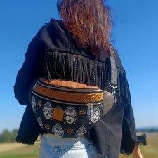 Maxi nerka damska z żakardu i nubuku Raipur