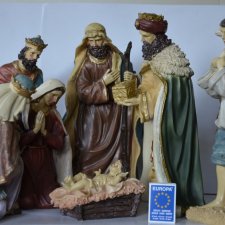 szopka Boże Narodzenie 8cm-28cm 7 figur