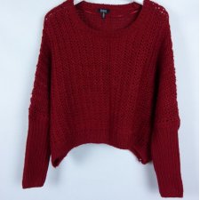 Bershka sweter oversize akryl / S