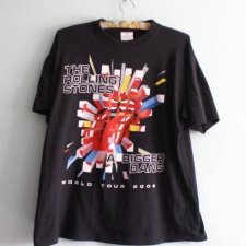 2006 Official Rolling Stones European Bigger Bang Tour T-shirt Koszulka