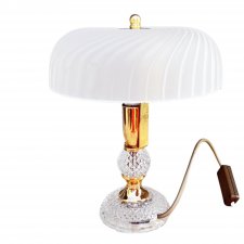 Kryształowa lampka nocna Baccarat Crystal, Francja lata 70.