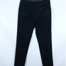 Next high waist skinny spodnie jeans wysoki stan 8L / 36