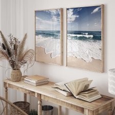 ZESTAW PLAKATÓW 2cz 50x70cm   Plaża, morze