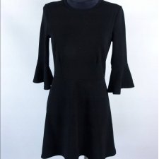 BOOHOO czarna klasyczna sukienka 10 / 38 - M
