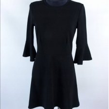 Boohoo czarna klasyczna sukienka mini 10 / 38 - M