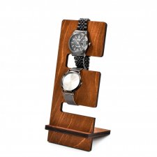 Ekspozytor stojak zegarek wieszak organizer drewno
