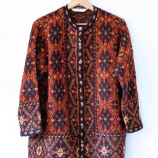 Kolorowy Kardigan Vintage Wzory Boho Jesieniara